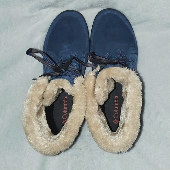 Columbia Powder Summit Shorty Omni Tech Waterproof Insulated Boots Women's 8.5 - Picture 10 of 12